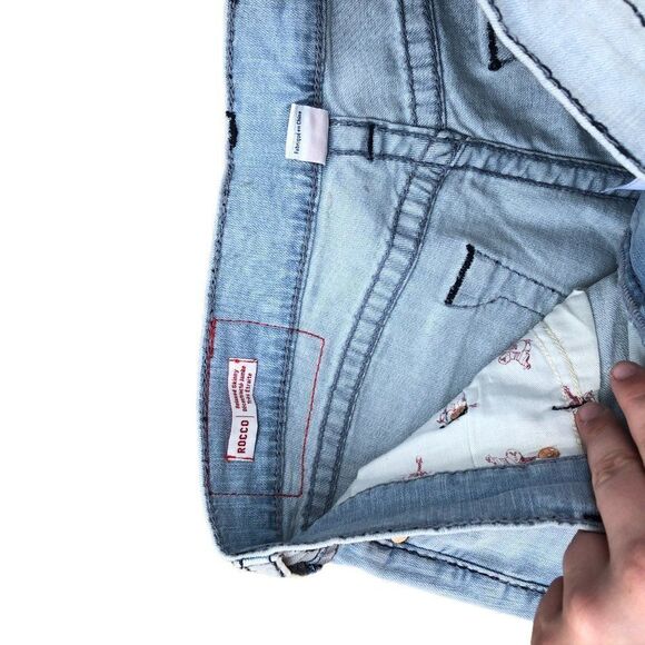 True Religion Jeans Size 33 GENO Blue - Picture 10 of 11